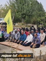 تجمع دانشجویان مرکز شهید رجایی به مناسبت شهادت دبیرکل حزب الله لبنان، شهید سید حسن نصر الله 2