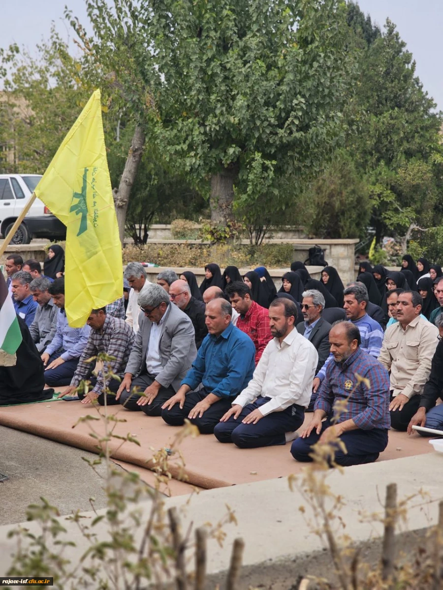 تجمع دانشجویان مرکز شهید رجایی به مناسبت شهادت دبیرکل حزب الله لبنان، شهید سید حسن نصر الله 2