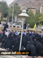 تجمع دانشجویان مرکز شهید رجایی به مناسبت شهادت دبیرکل حزب الله لبنان، شهید سید حسن نصر الله 3