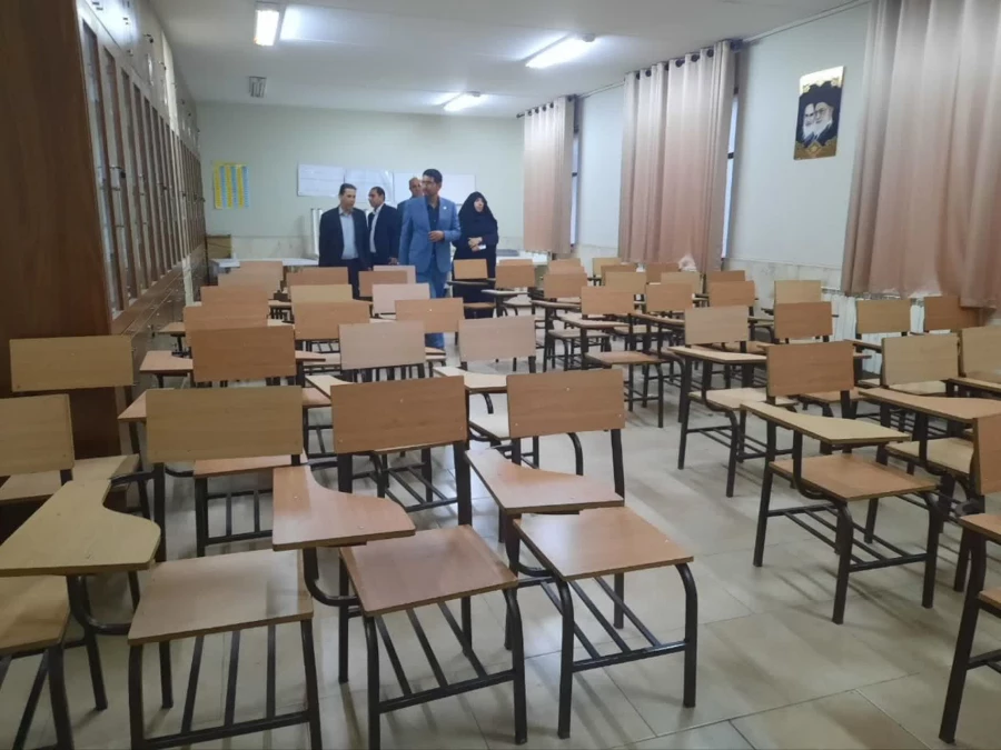 بازدید معاون فرهنگی تربیتی دانشگاه فرهنگیان از مرکز شهید رجایی اصفهان 7