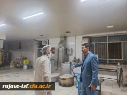 بازدید معاون فرهنگی تربیتی دانشگاه فرهنگیان از مرکز شهید رجایی اصفهان 9
