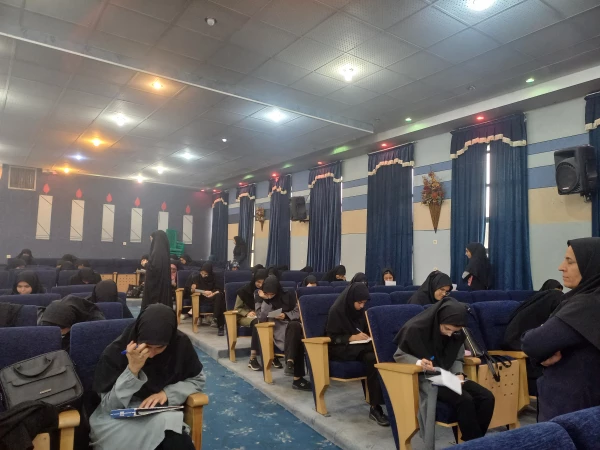برگزاری آزمون اول نهج البلاغه در مرکز شهید رجایی 4