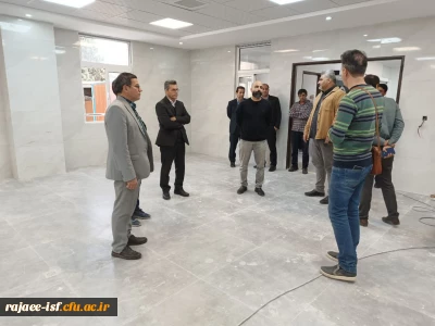 بازدید از آزمایشگاه مرکز شهید رجایی