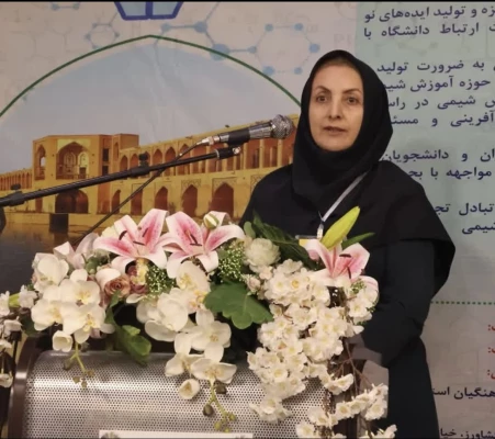 مروری بر فرایند اجرای هفتمین همایش ملی آموزش شیمی با حضور مدیر برنامه ریزی امور پژوهشی سازمان مرکزی 8